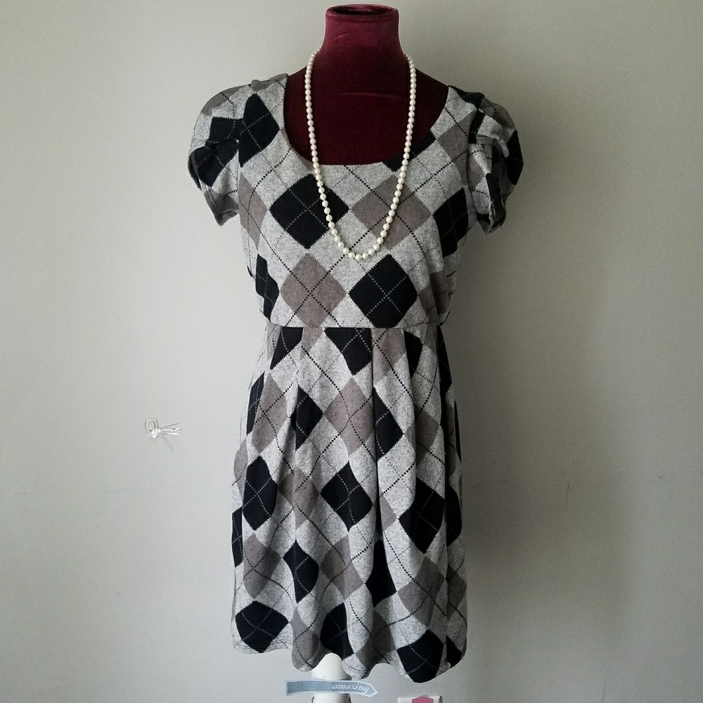 Dimond Checkered dress